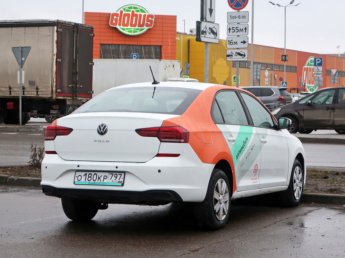 Москва, Volkswagen Polo № О 180 КР 797