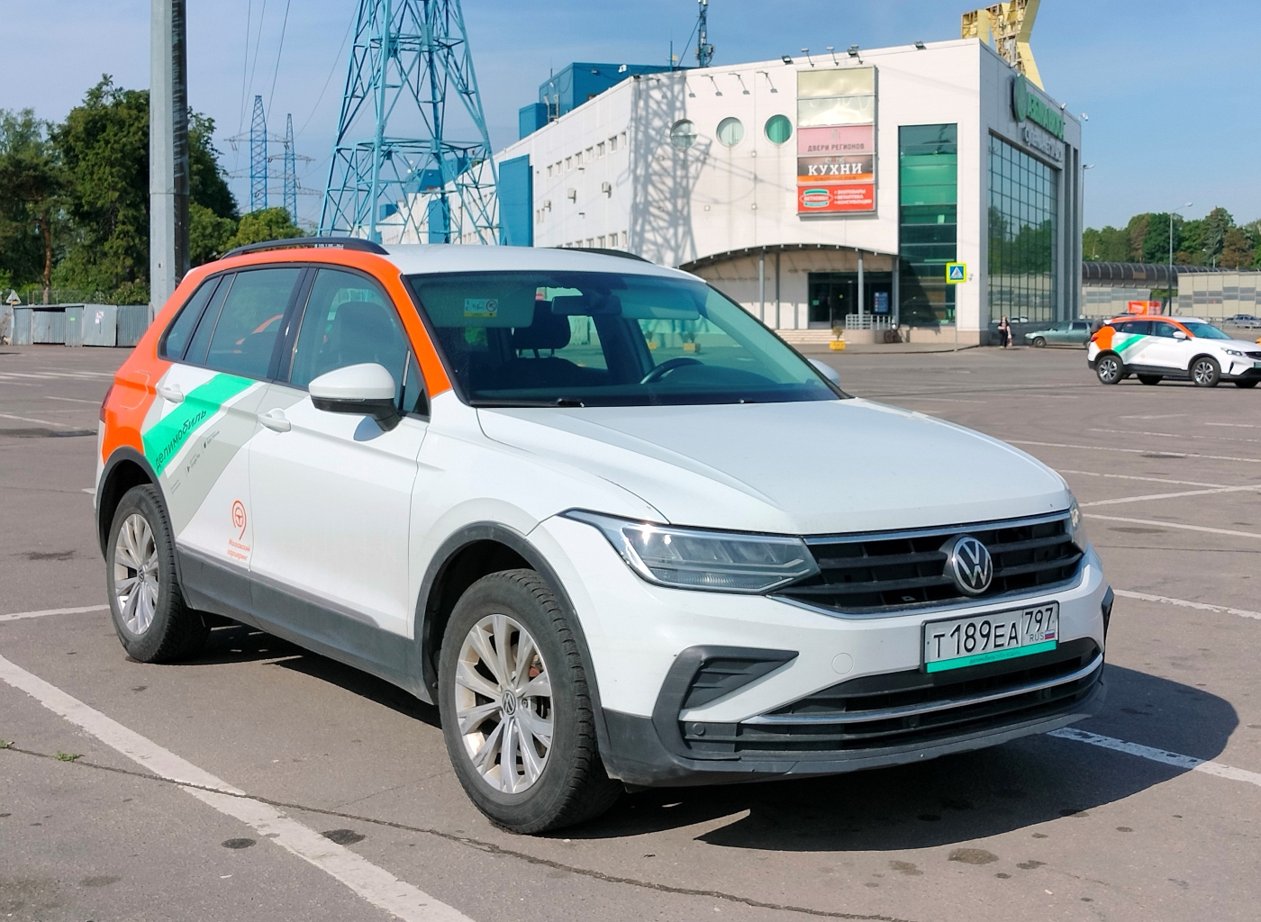 Москва, Volkswagen Tiguan № Т 189 ЕА 797
