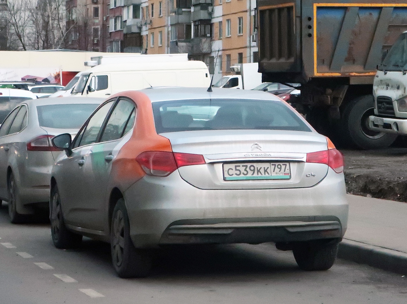 Москва, Citroёn C4 № С 539 КК 797