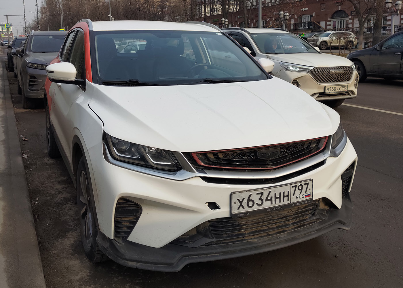 Москва, Geely Coolray № Х 634 НН 797