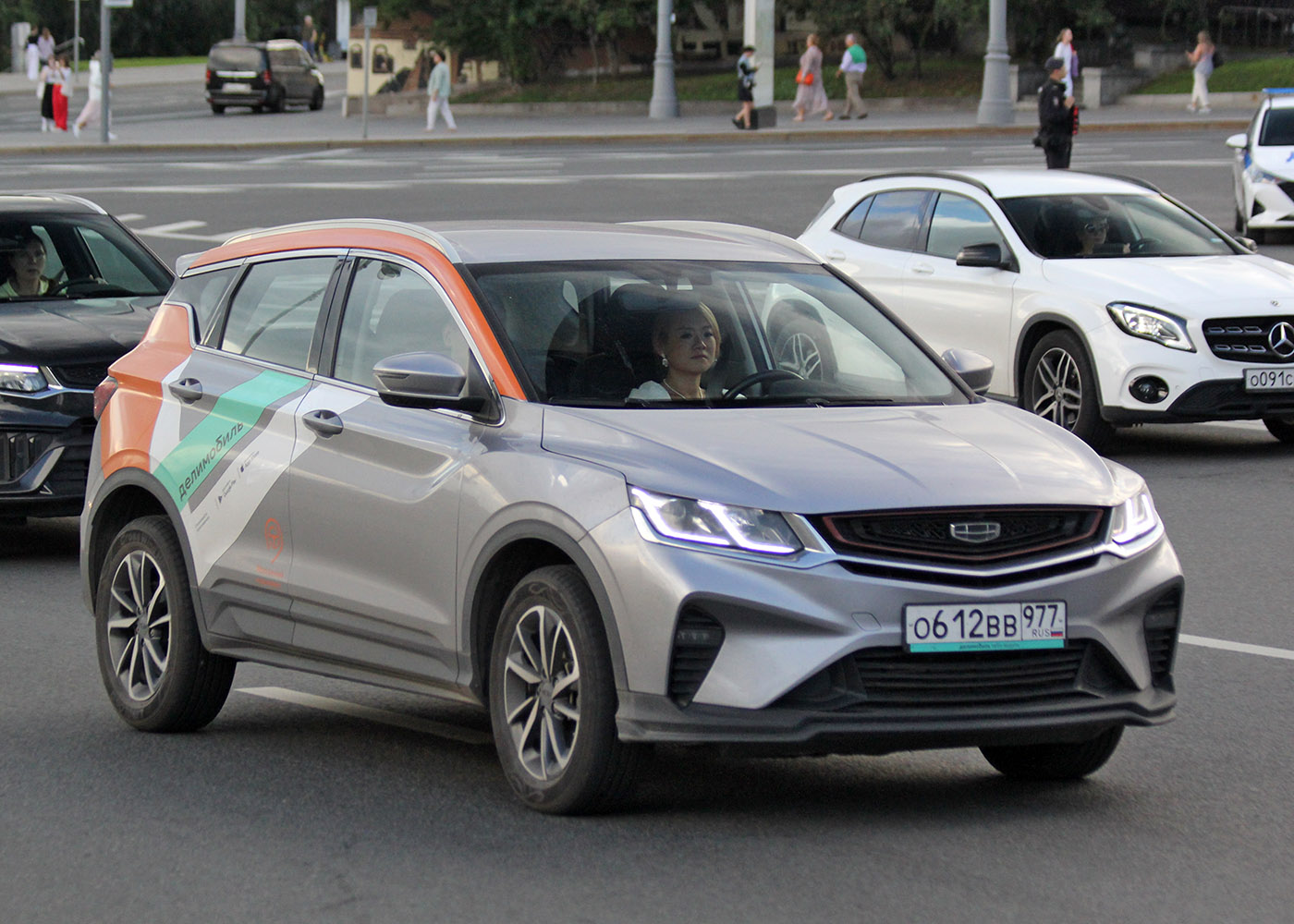 Москва, Geely Coolray № О 612 ВВ 977
