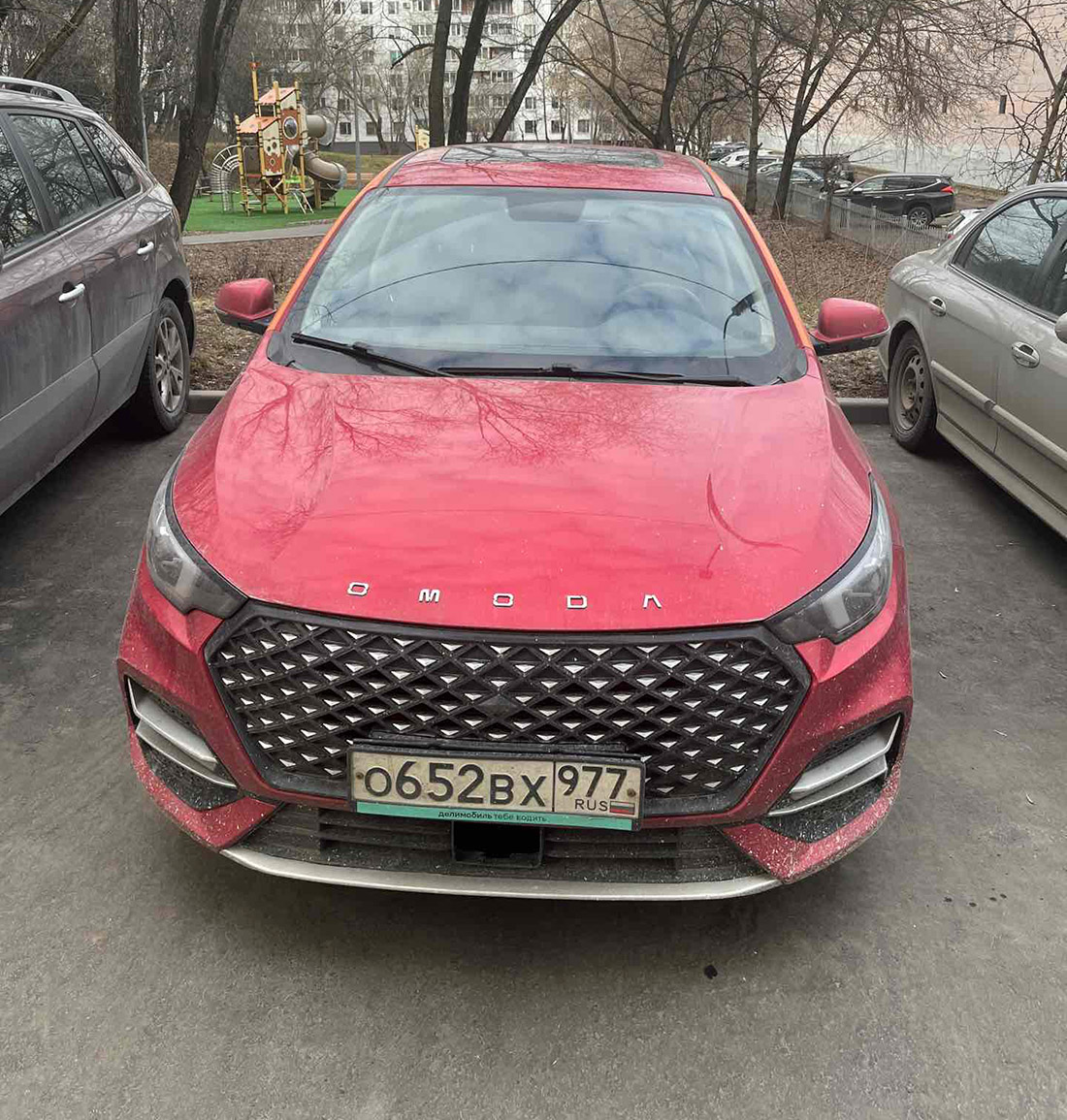 Москва, Omoda S5 № О 652 ВХ 977; Фотографии из приложений каршеринга