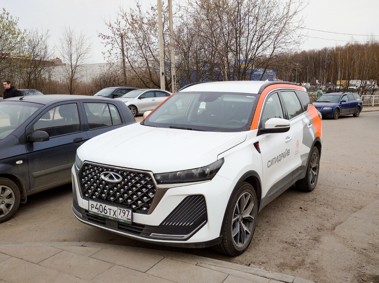 Москва, Chery Tiggo 7 № Р 406 ТХ 797