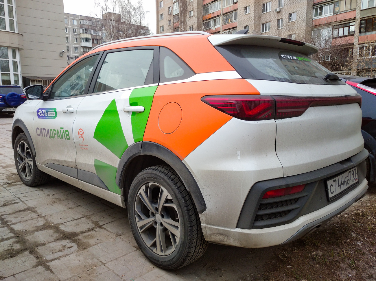 Москва, JAC JS6 № С 744 НЕ 797