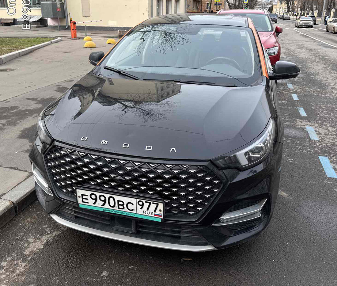 Москва, Omoda S5 № Е 990 ВС 977; Фотографии из приложений каршеринга