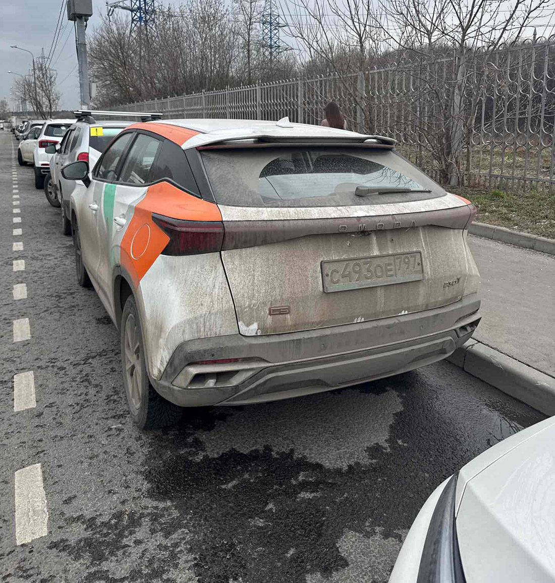 Москва, Omoda C5 № С 493 ОЕ 797; Фотографии из приложений каршеринга