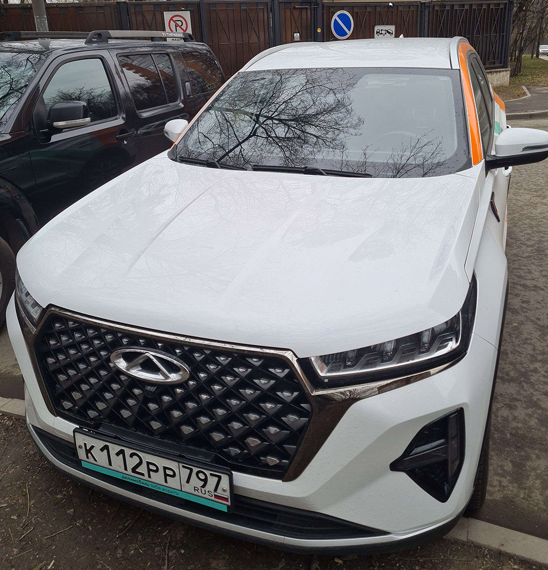 Москва, Chery Tiggo 7 № К 112 РР 797; Фотографии из приложений каршеринга
