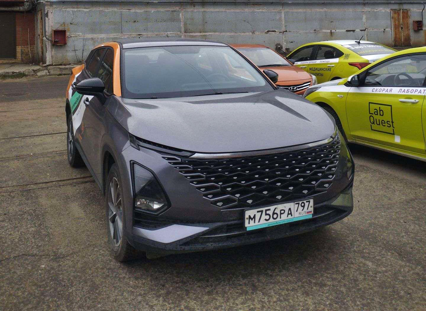Москва, Omoda C5 № М 756 РА 797; Фотографии из приложений каршеринга
