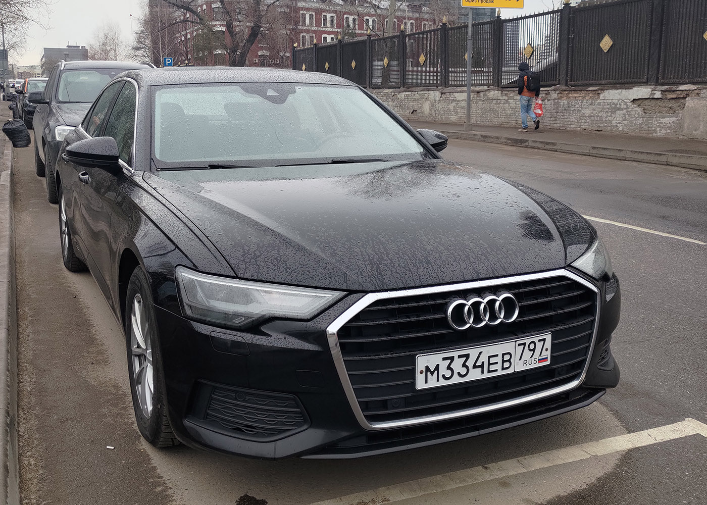 Москва, Audi A6 № М 334 ЕВ 797