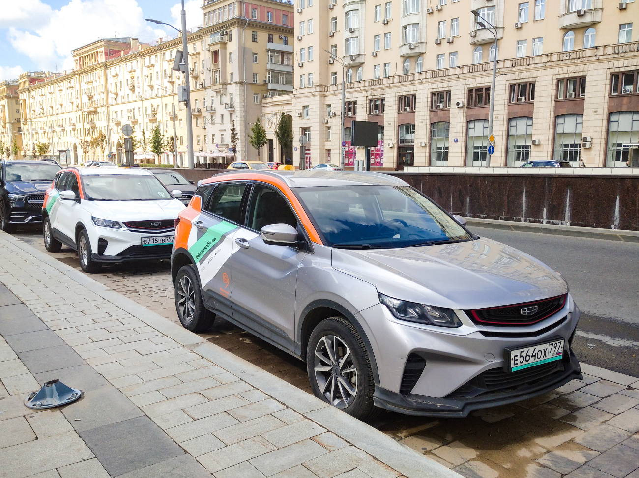 Москва, Geely Coolray № Е 564 ОХ 797