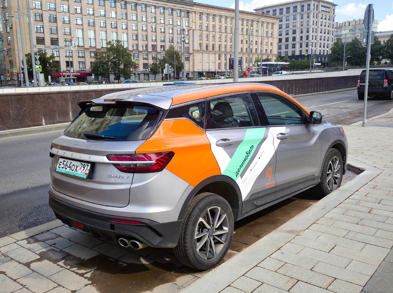 Москва, Geely Coolray № Е 564 ОХ 797