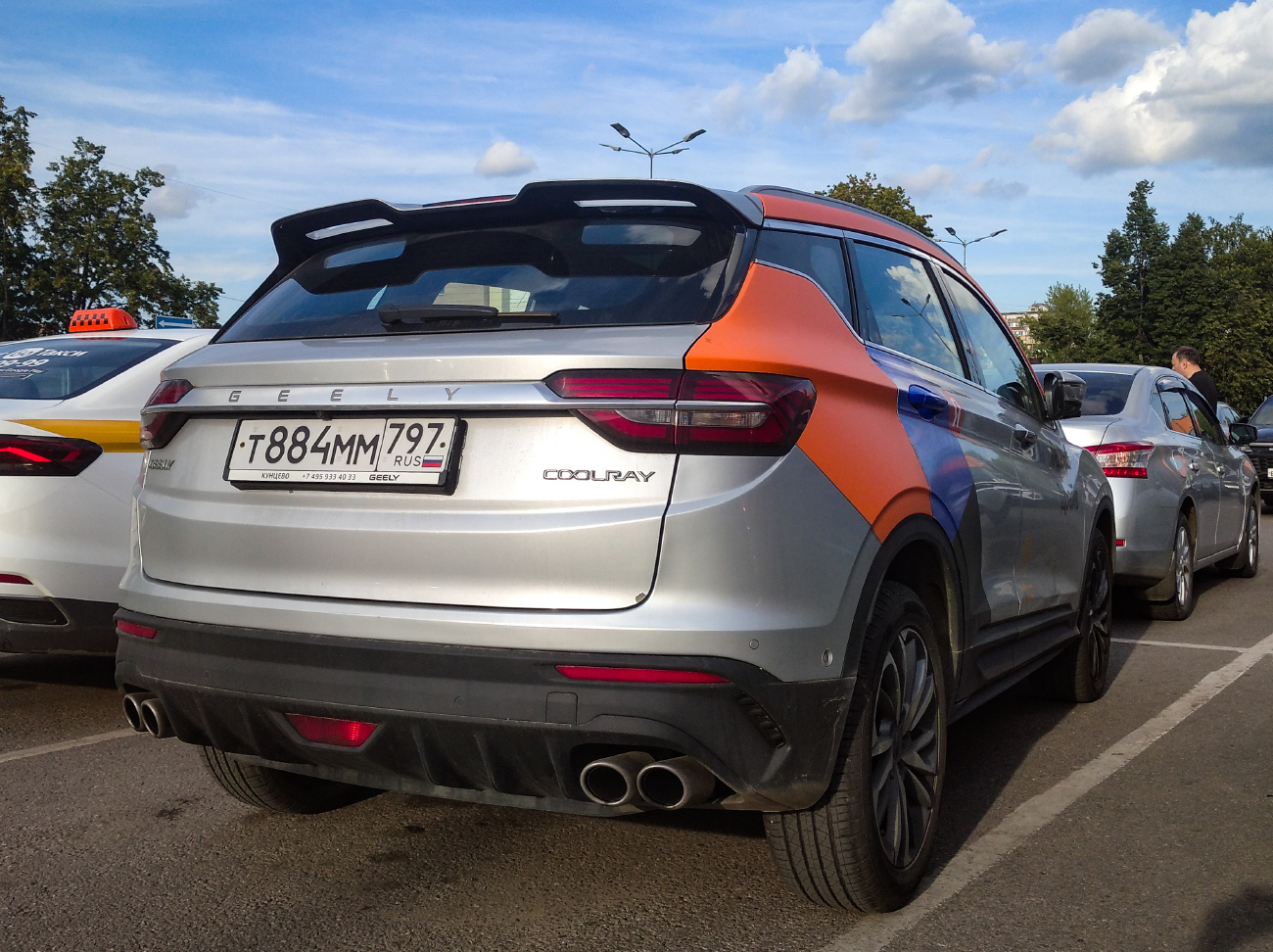 Москва, Geely Coolray № Т 884 ММ 797