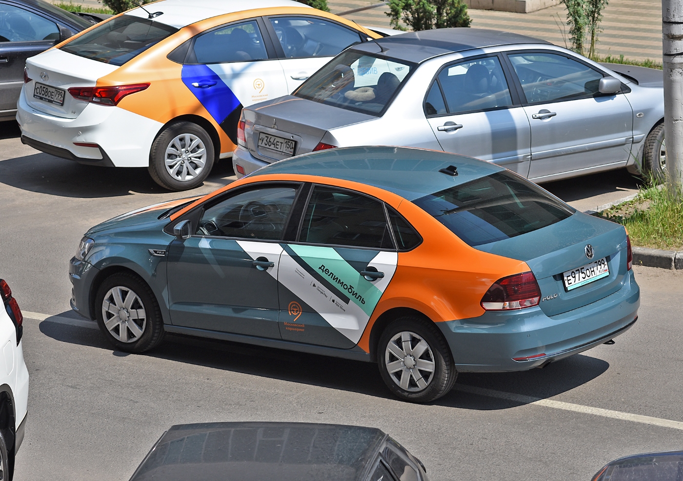 Москва, Volkswagen Polo № Е 975 ОН 799