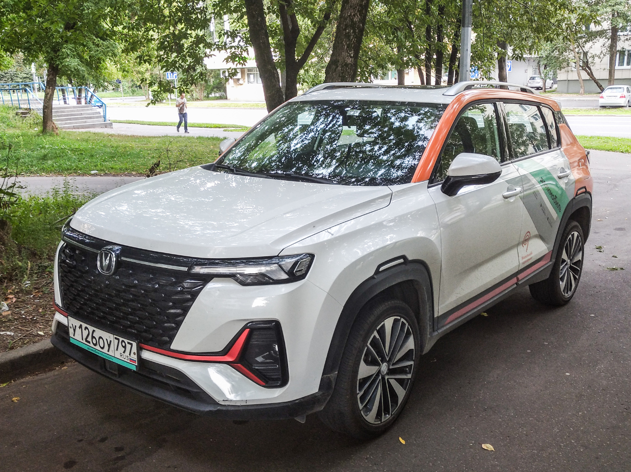 Москва, Changan CS35 № У 126 ОУ 797