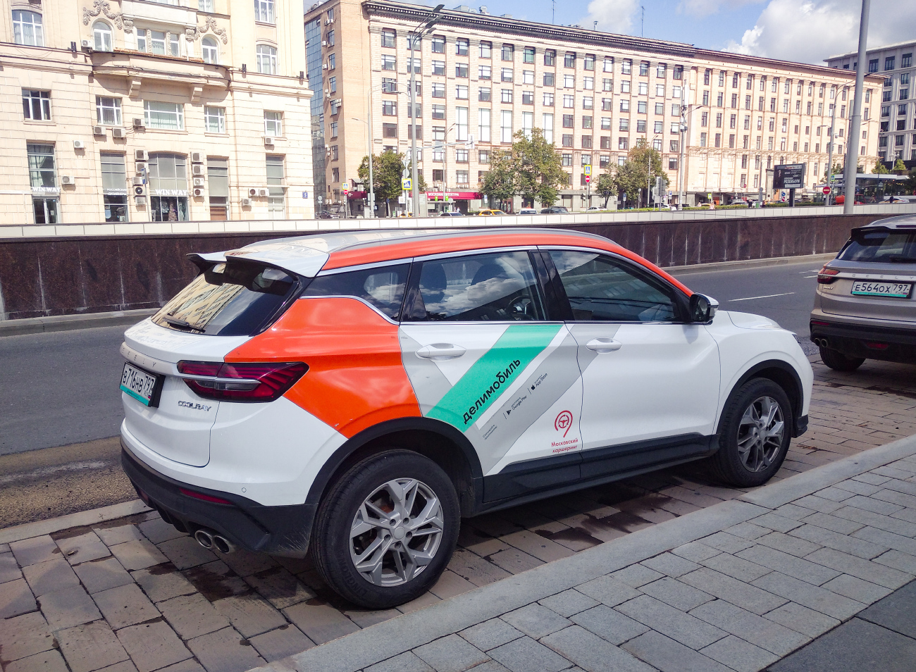 Москва, Geely Coolray № В 716 НВ 797