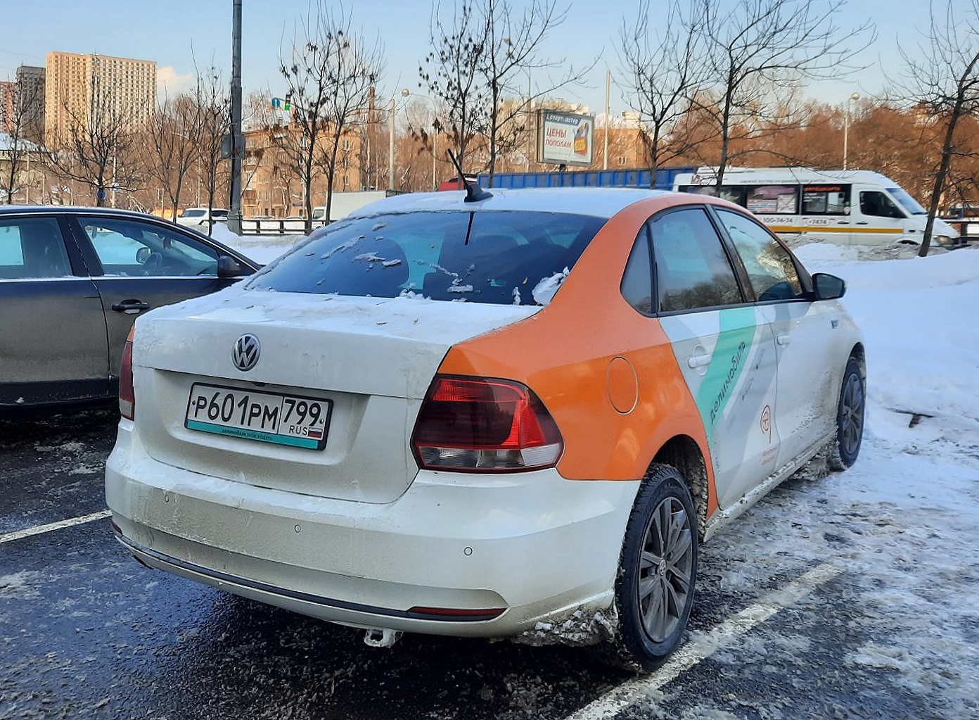 Москва, Volkswagen Polo № Р 601 РМ 799