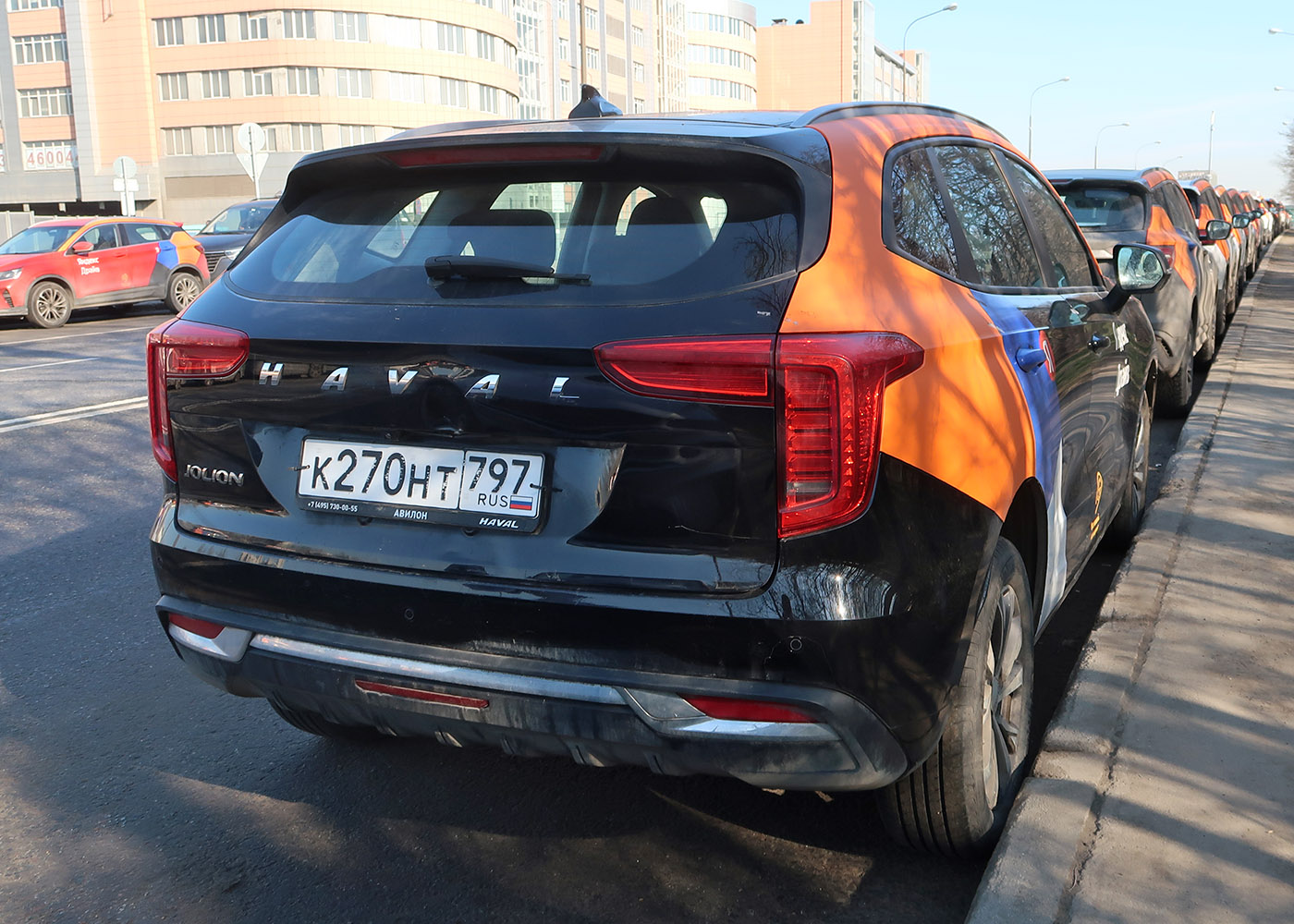 Москва, Haval Jolion № К 270 НТ 797