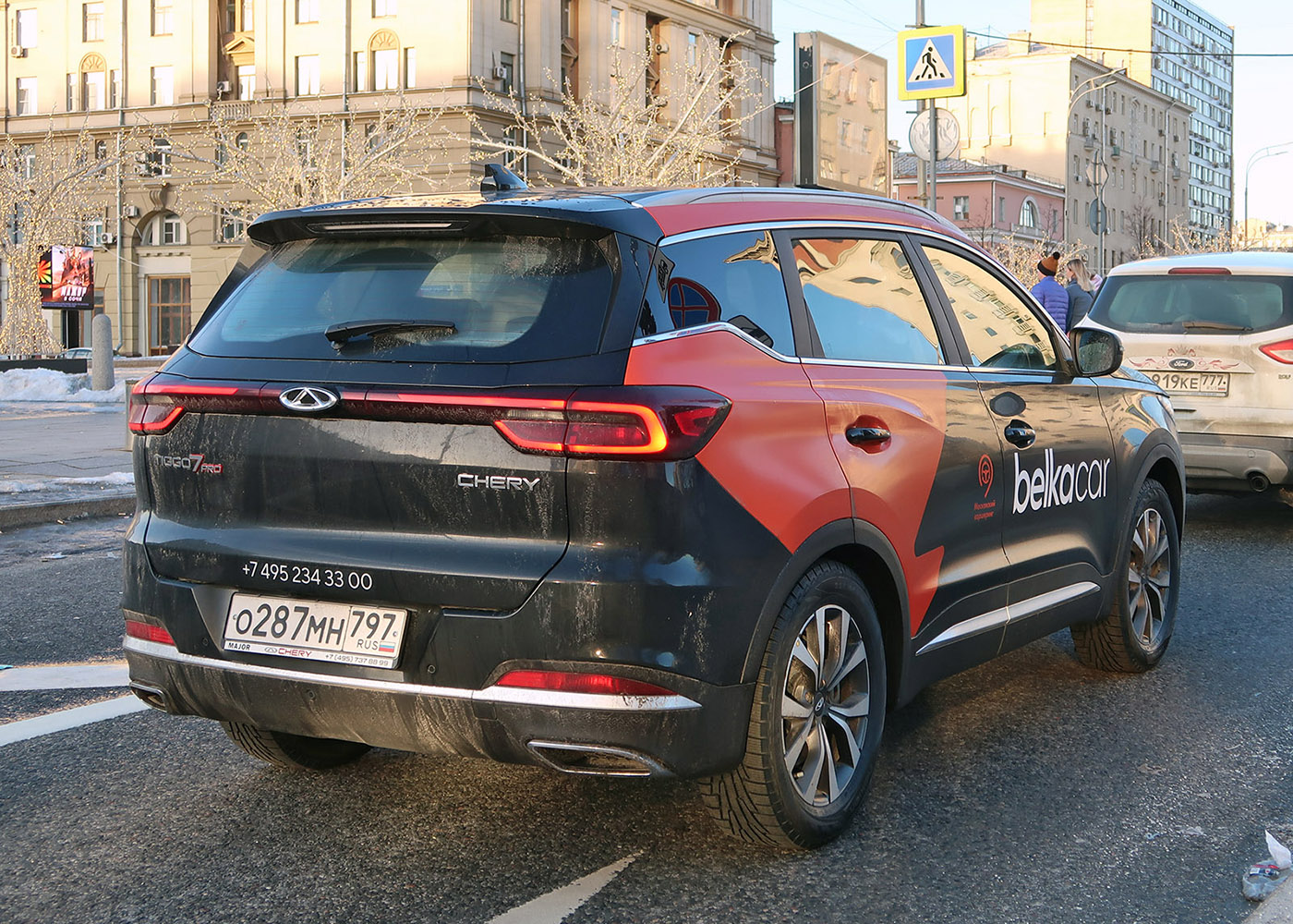 Москва, Chery Tiggo 7 № О 287 МН 797