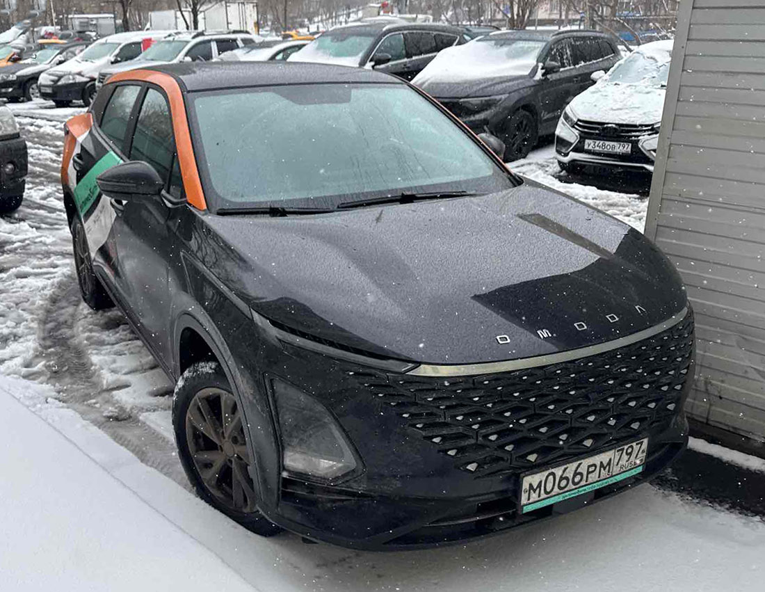 Фотографии из приложений каршеринга