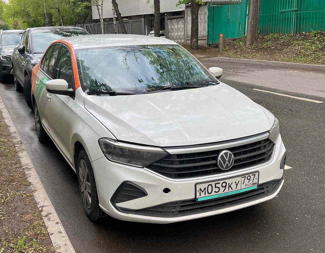 Москва, Volkswagen Polo № М 059 КУ 797; Фотографии из приложений каршеринга