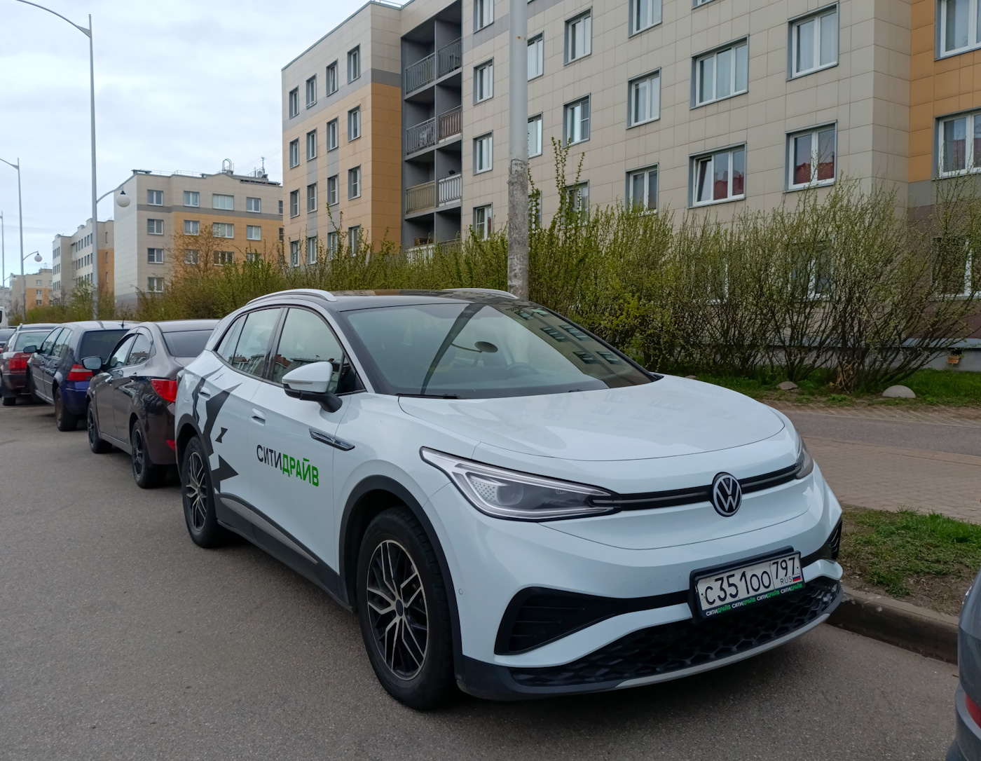 Санкт-Петербург, Volkswagen ID.4 № С 351 ОО 797