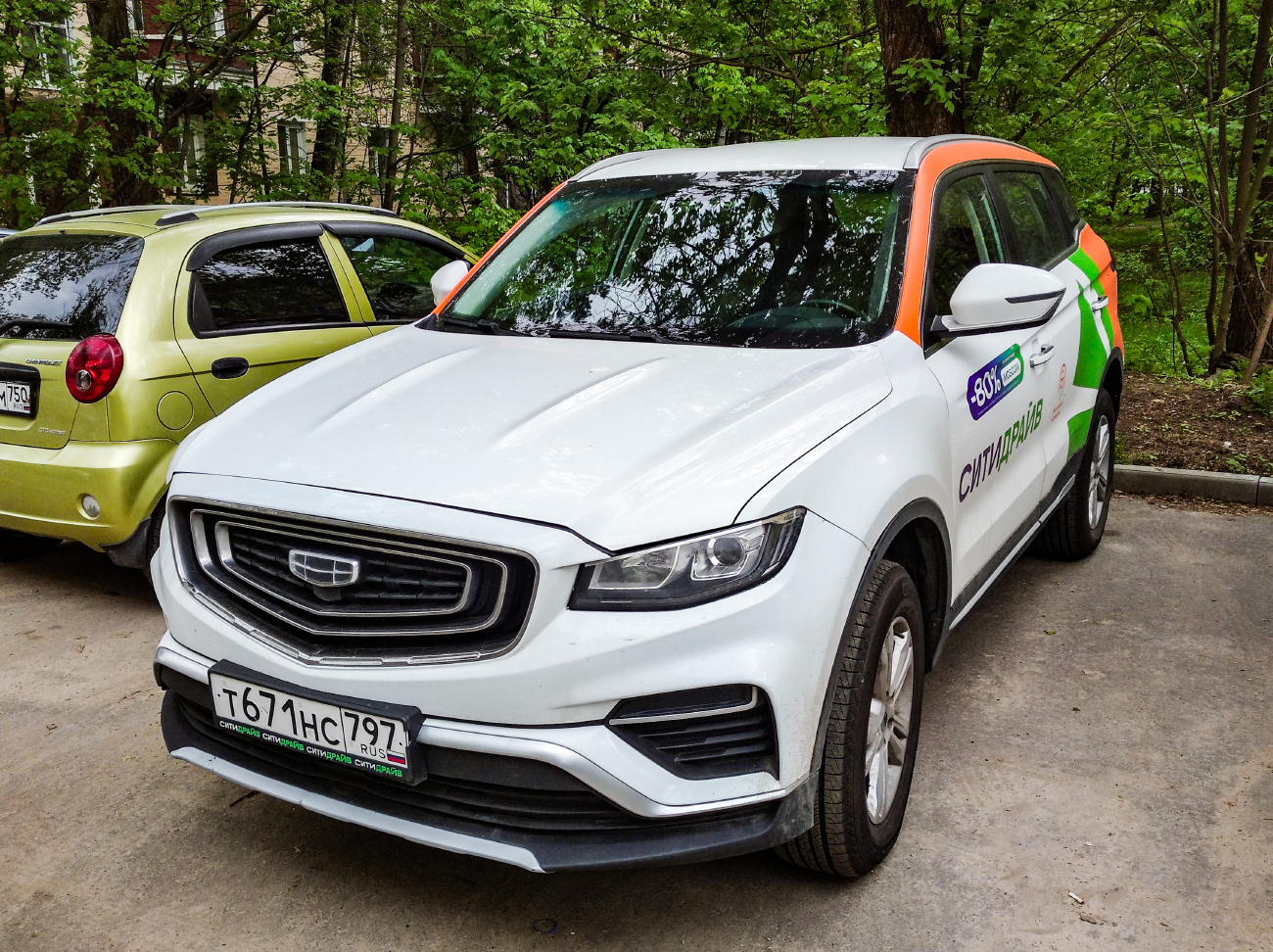 Москва, Geely Atlas № Т 671 НС 797