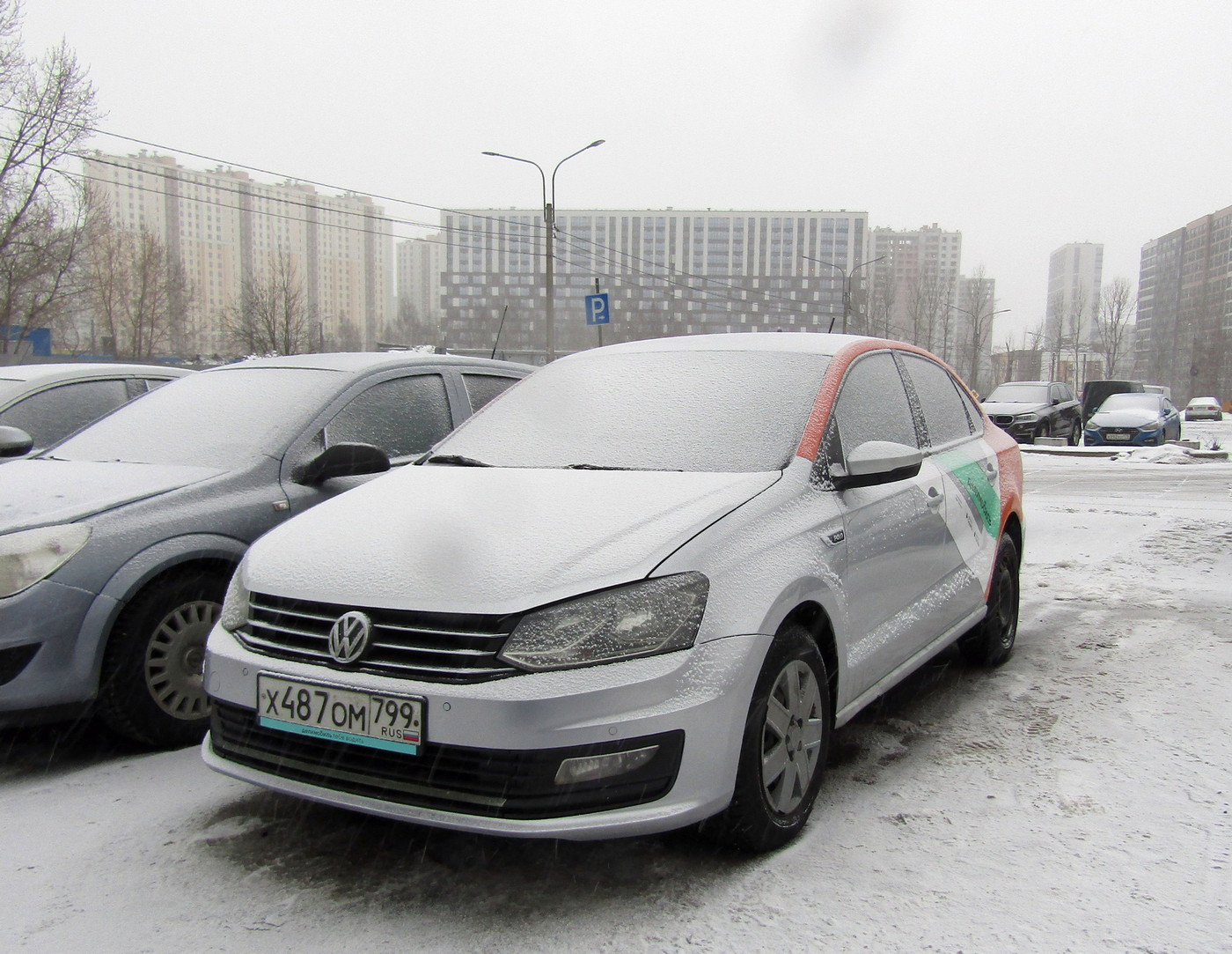 Санкт-Петербург, Volkswagen Polo № Х 487 ОМ 799