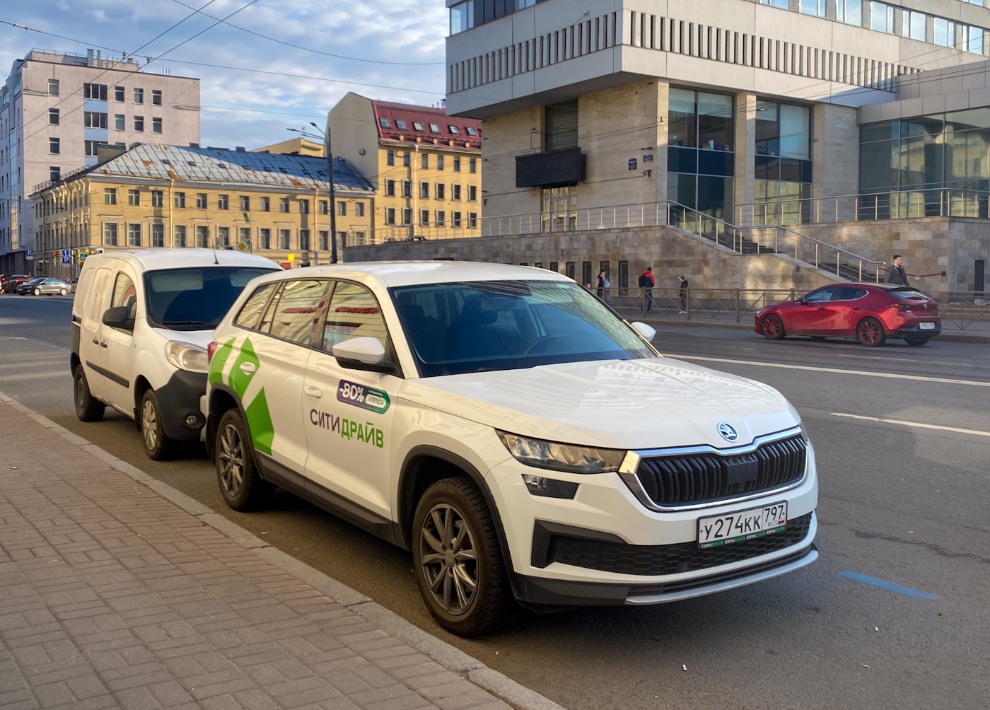 Санкт-Петербург, Škoda Kodiaq № У 274 КК 797