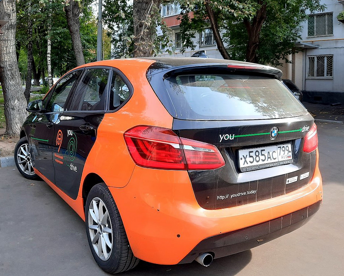Москва, BMW 2 Series № Х 585 АС 799