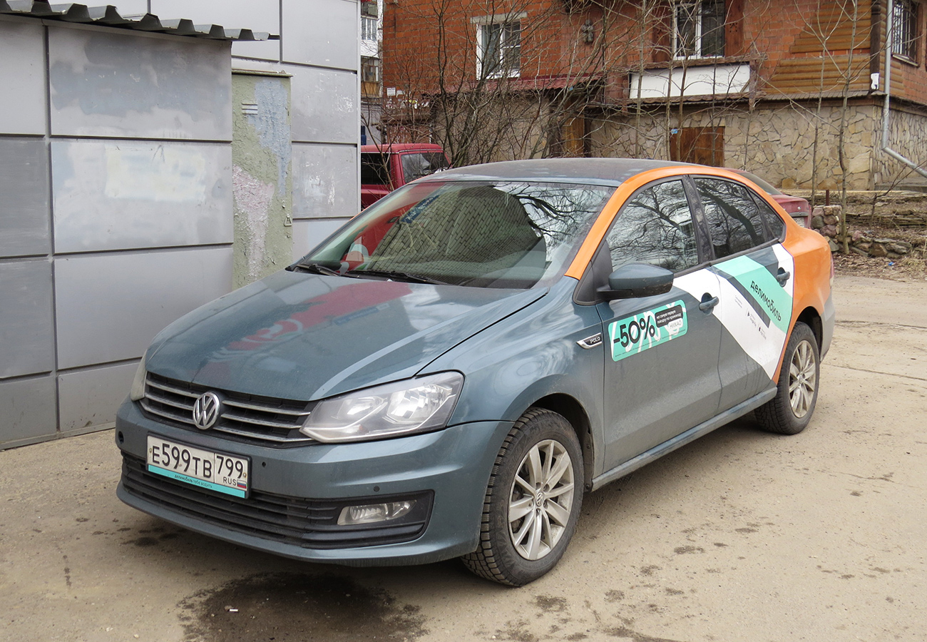 Нижний Новгород, Volkswagen Polo № Е 599 ТВ 799