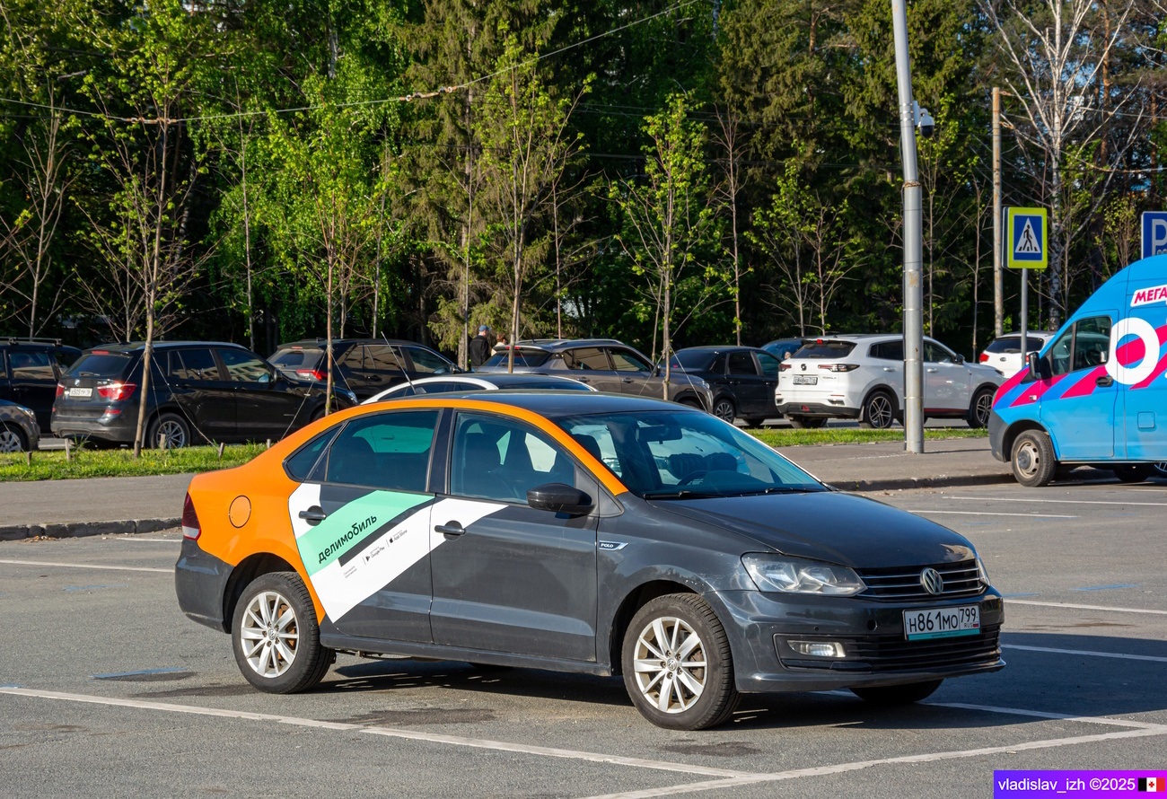 Казань, Volkswagen Polo № Н 861 МО 799