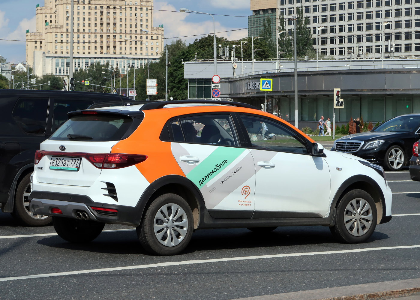 Москва, KIA Rio № Е 321 ВТ 797