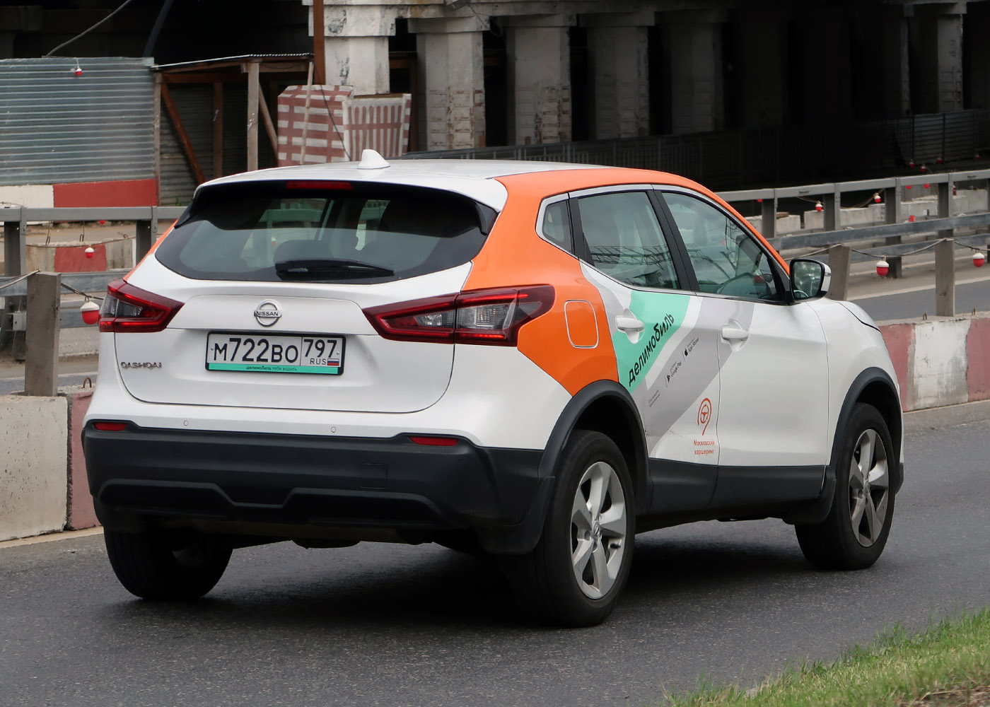 Москва, Nissan Qashqai № М 722 ВО 797