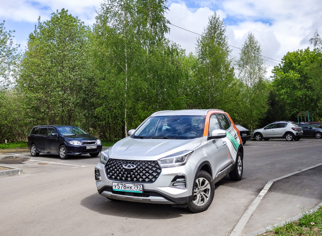 Москва, Chery Tiggo 4 № У 578 НК 797