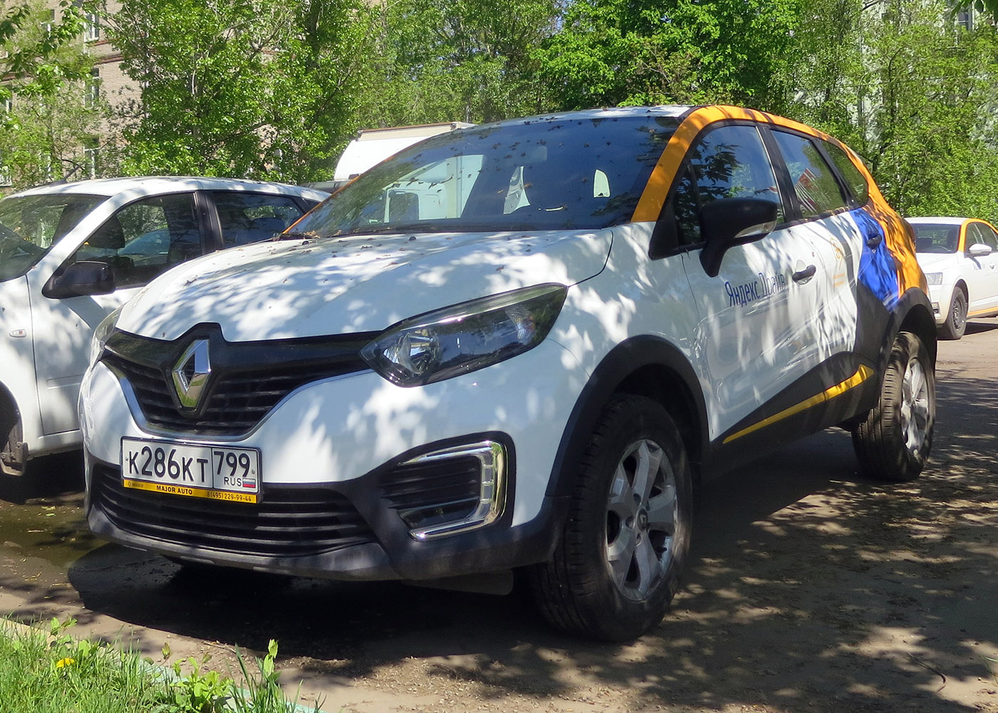 Москва, Renault Kaptur № К 286 КТ 799