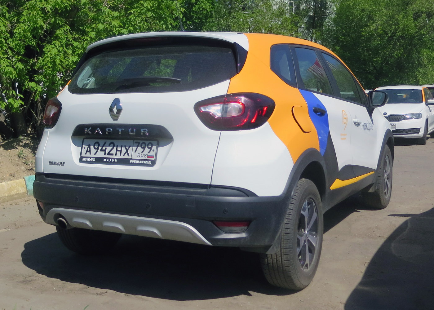 Москва, Renault Kaptur № А 942 НХ 799