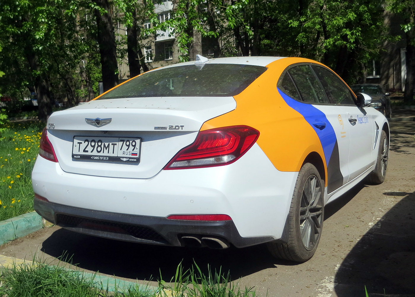 Москва, Genesis G70 № Т 298 МТ 799