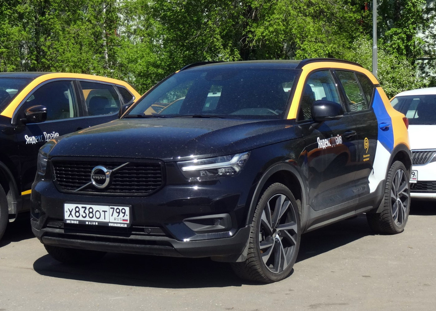 Москва, Volvo XC40 № Х 838 ОТ 799