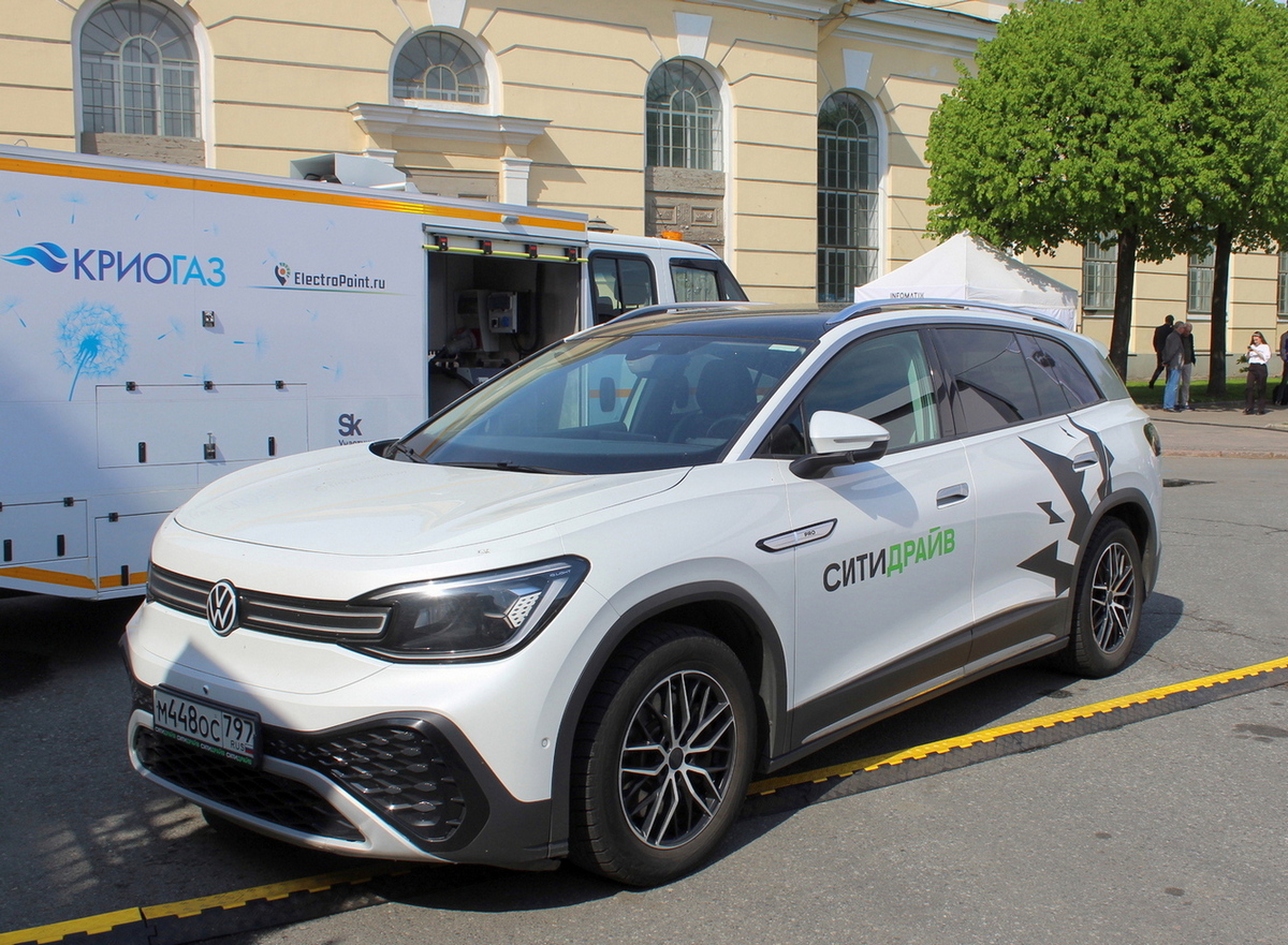 Санкт-Петербург, Volkswagen ID.6 № М 448 ОС 797