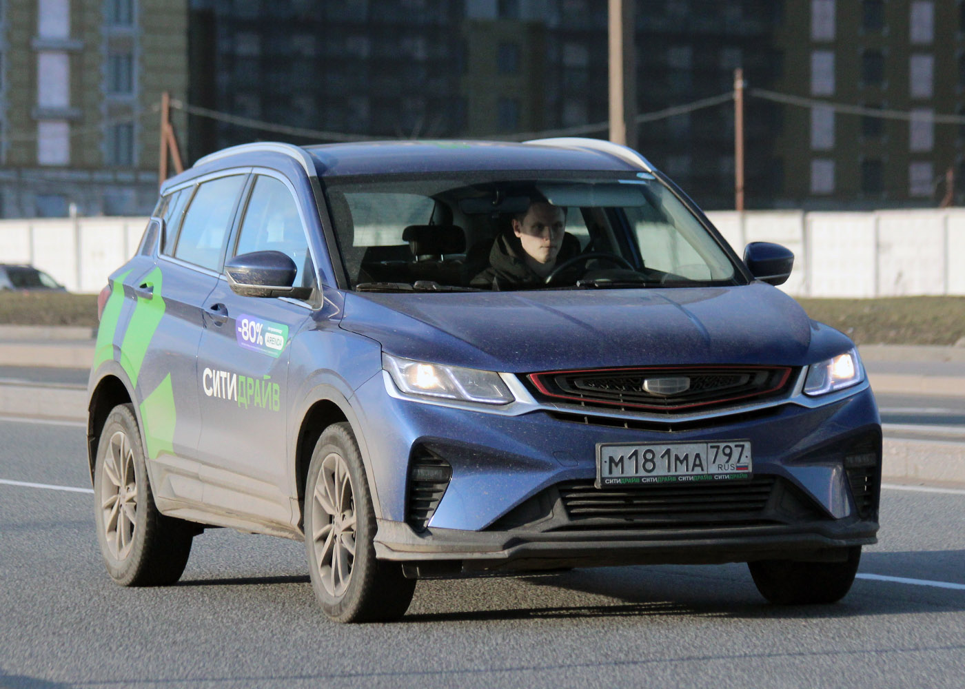 Санкт-Петербург, Geely Coolray № М 181 МА 797