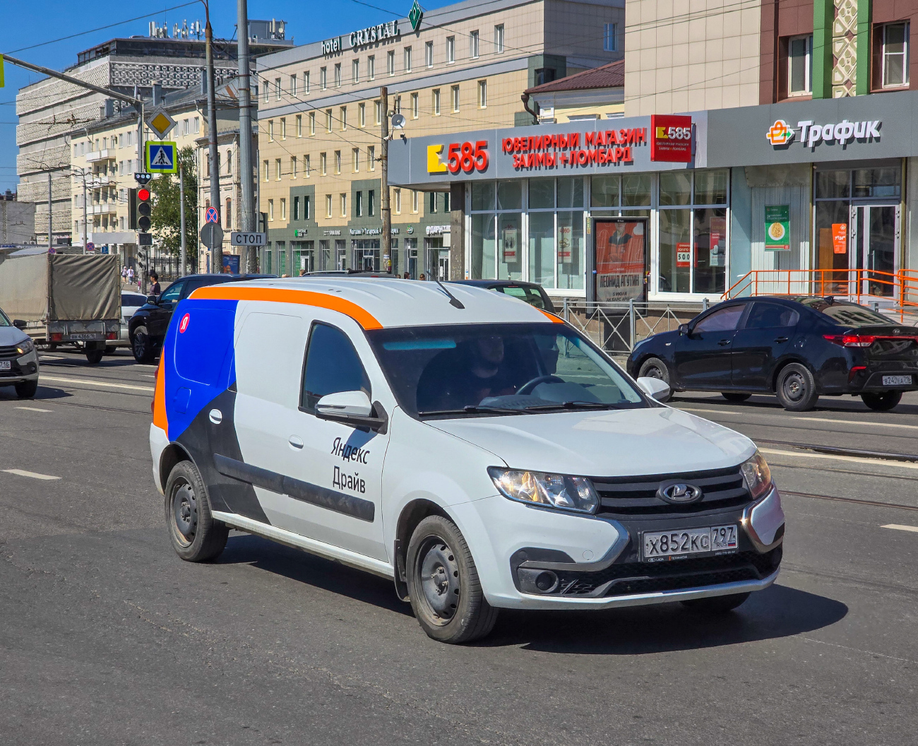Казань, Lada Largus № Х 852 КС 797