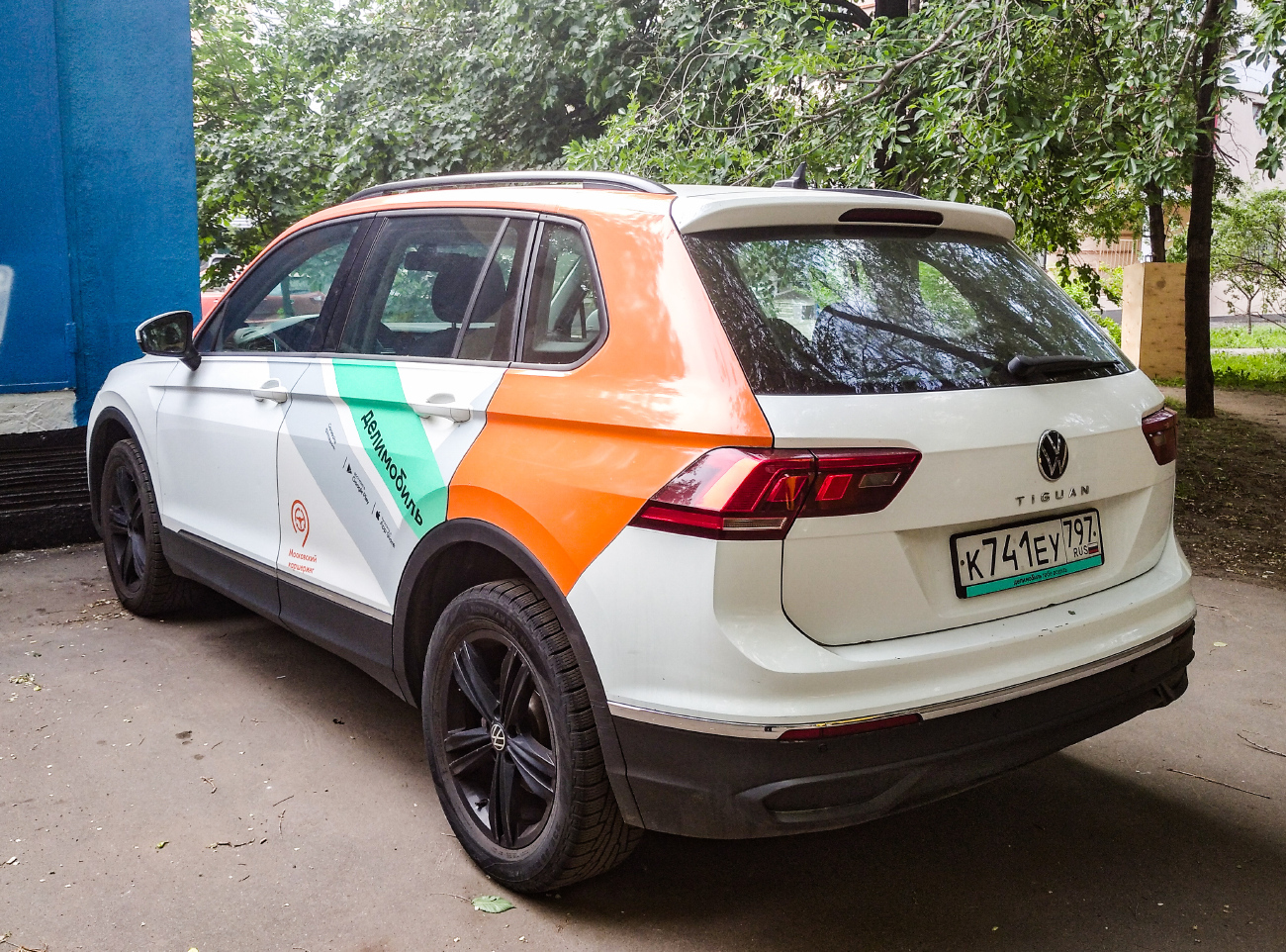 Москва, Volkswagen Tiguan № К 741 ЕУ 797