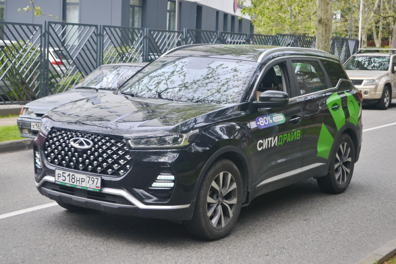 Сочи, Chery Tiggo 7 № Р 518 НР 797