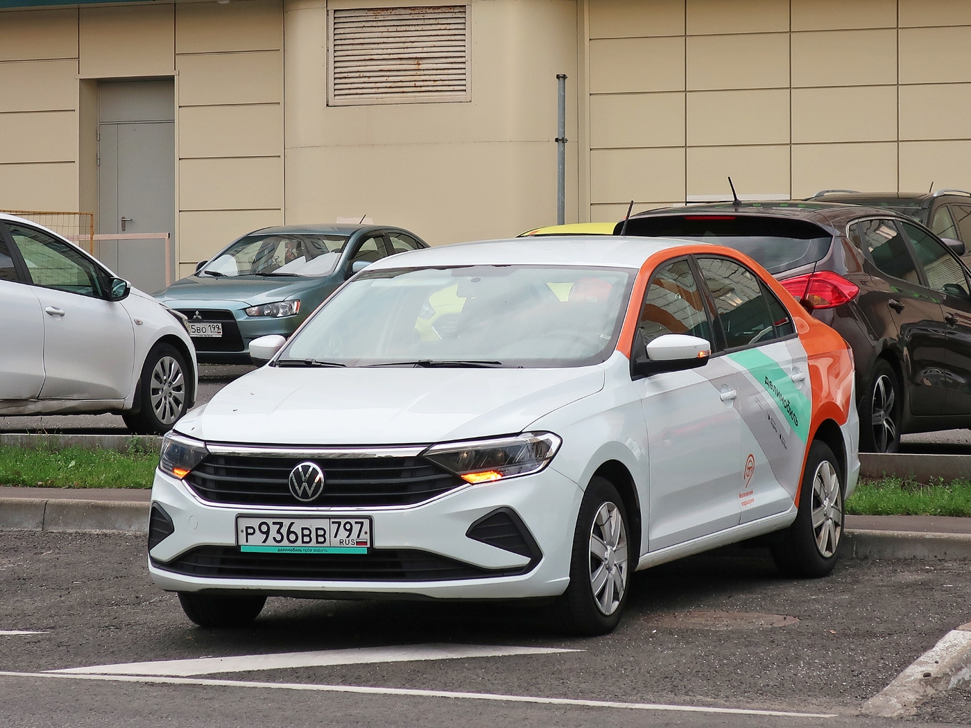Москва, Volkswagen Polo № Р 936 ВВ 797