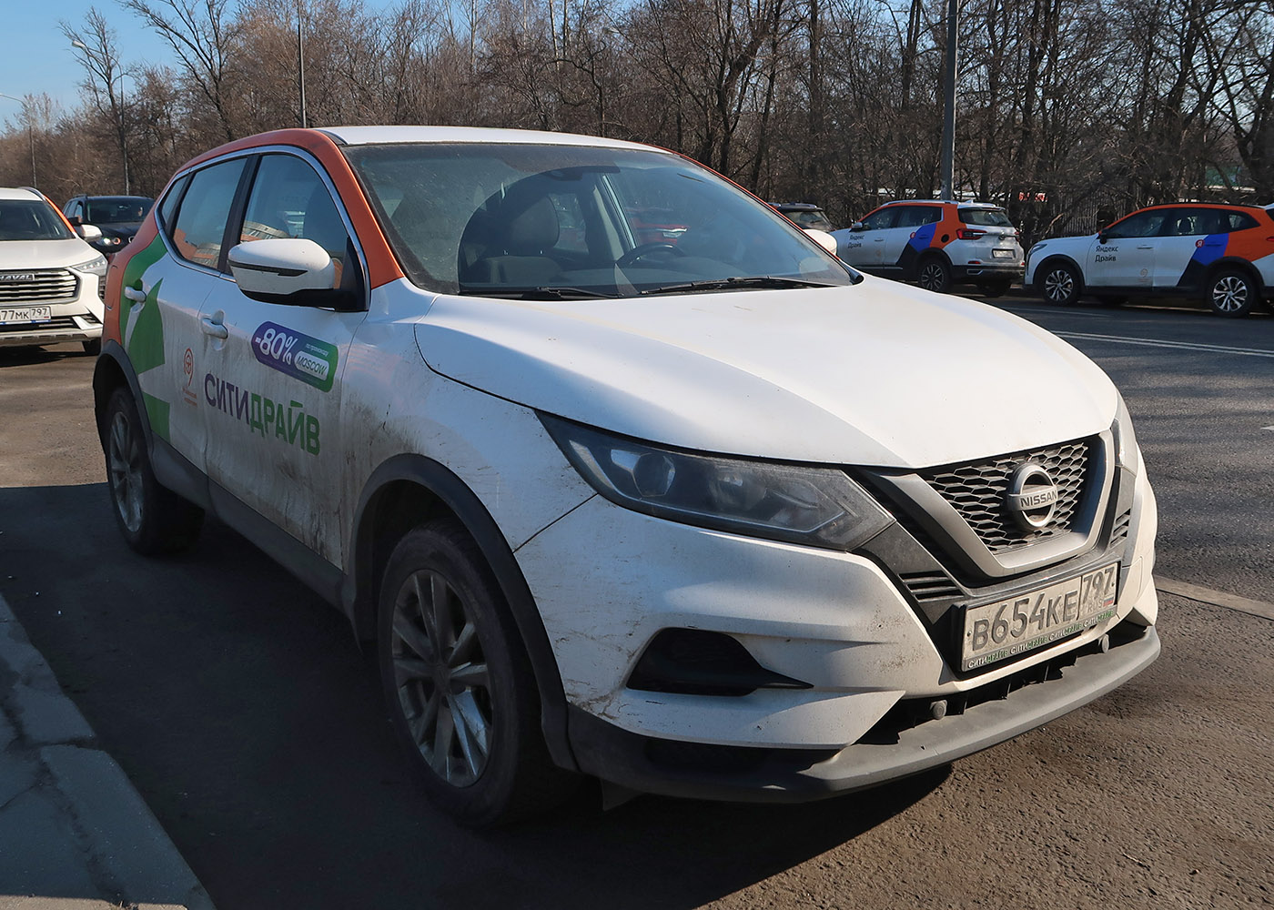 Москва, Nissan Qashqai № В 654 КЕ 797