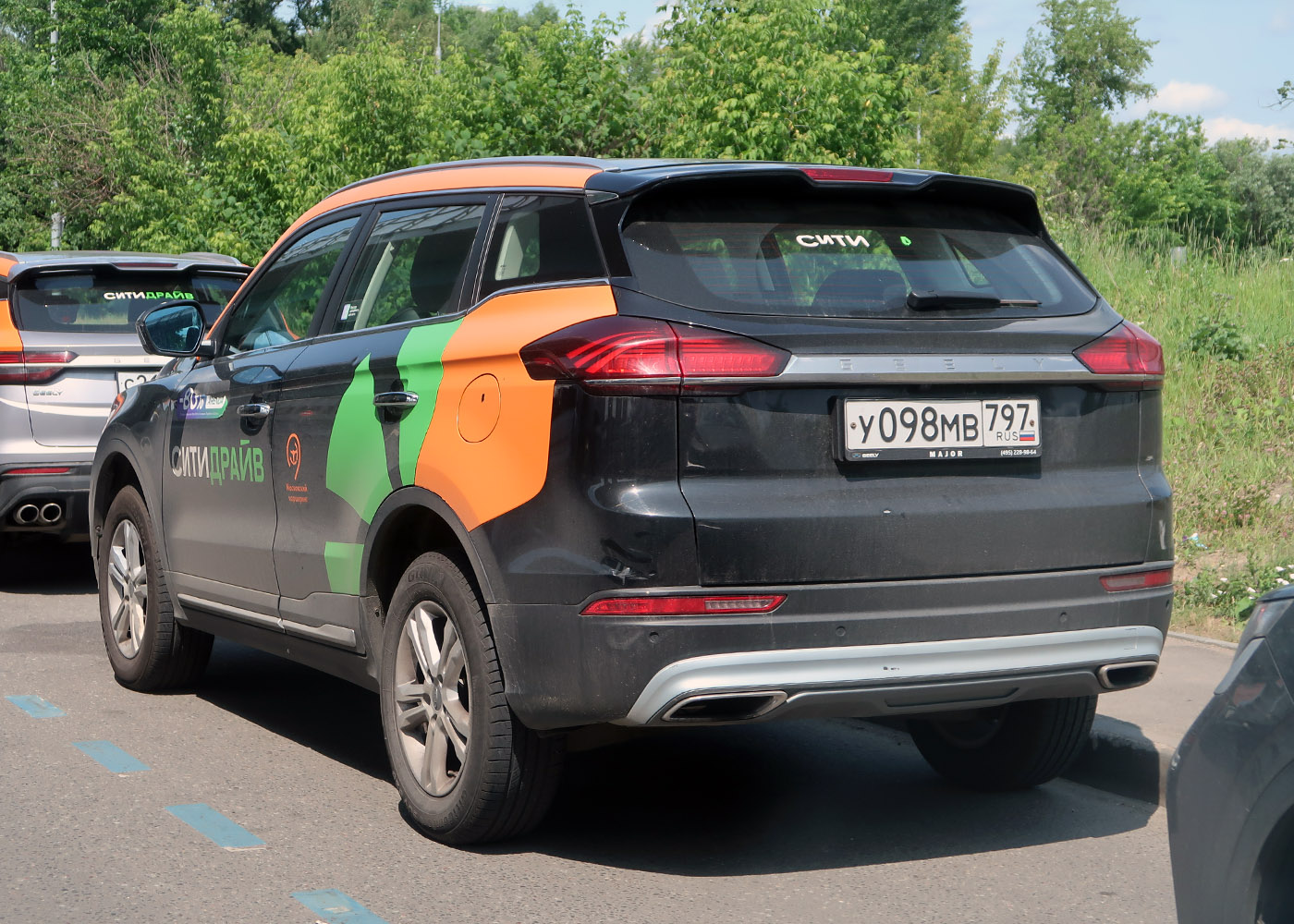 Москва, Geely Atlas № У 098 МВ 797