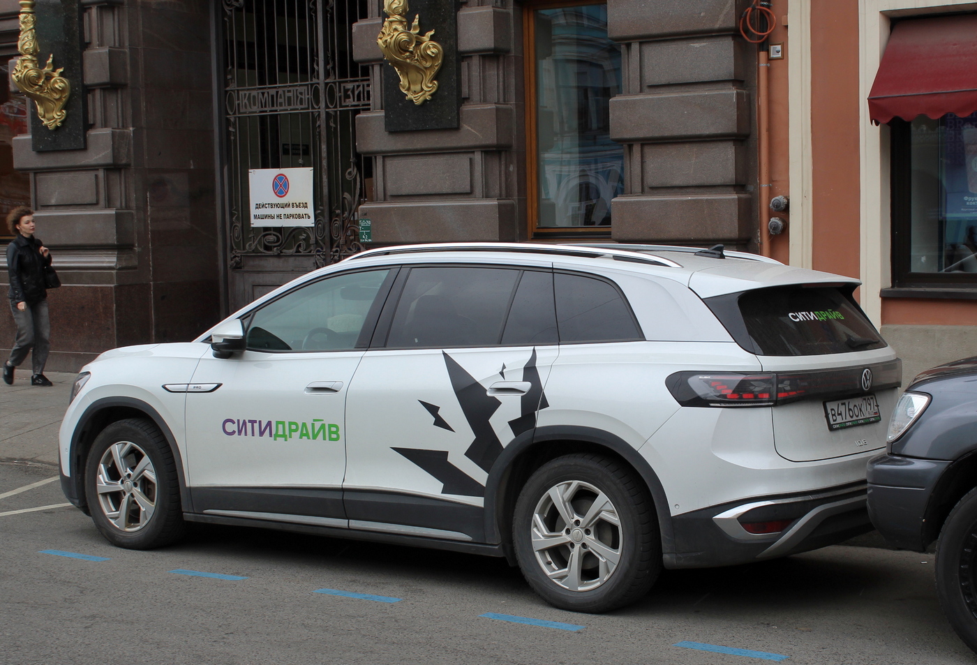 Санкт-Петербург, Volkswagen ID.6 № В 476 ОК 797