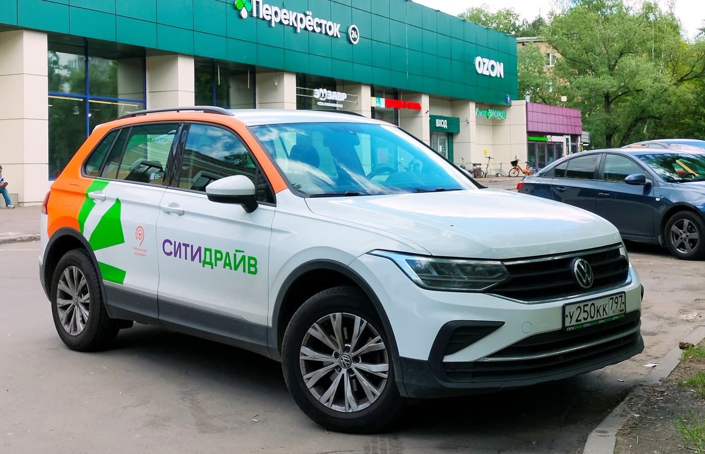 Москва, Volkswagen Tiguan № У 250 КК 797
