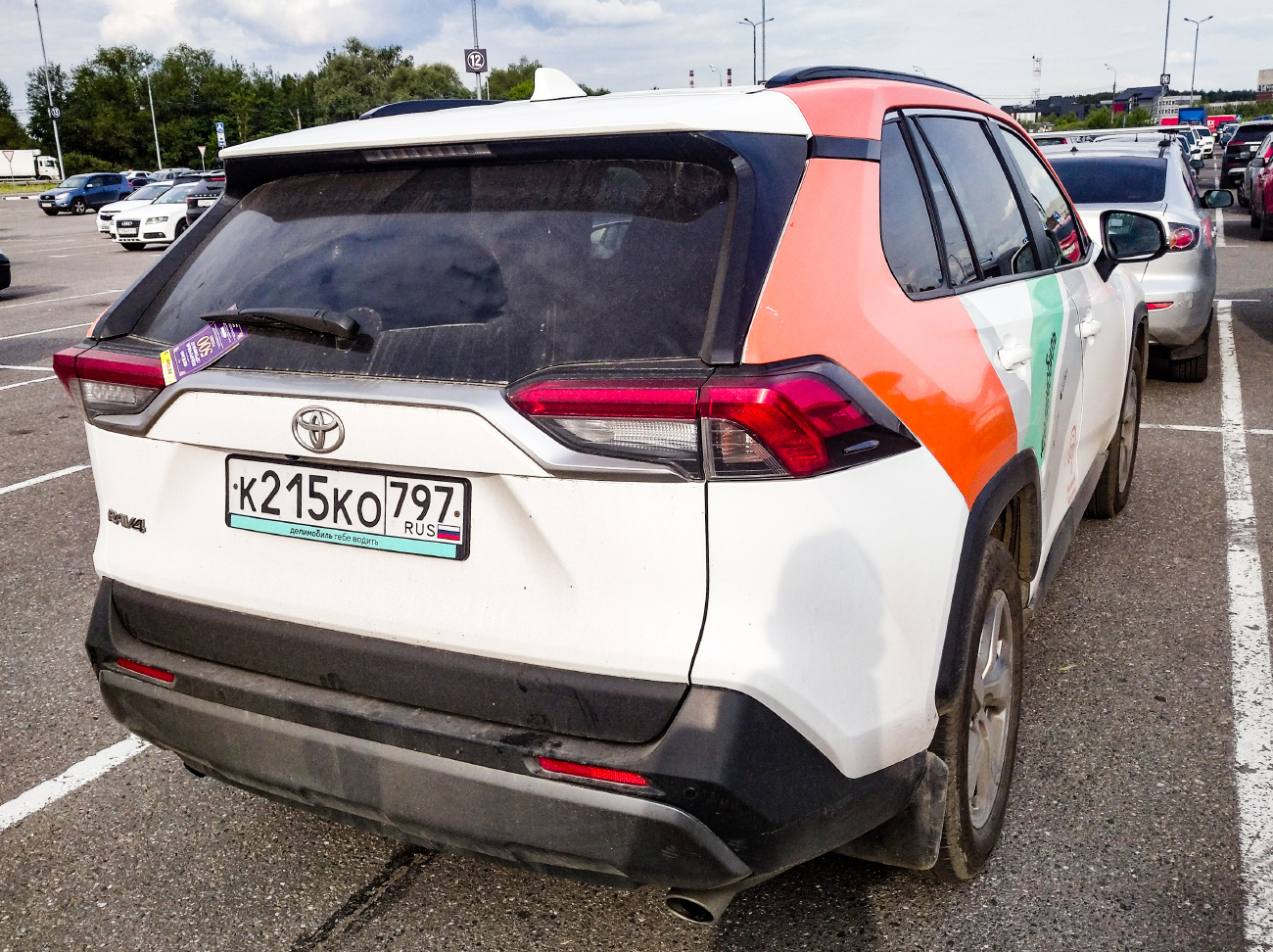 Москва, Toyota RAV4 № К 215 КО 797