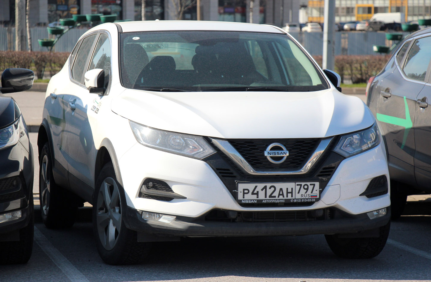 Санкт-Петербург, Nissan Qashqai № Р 412 АН 797
